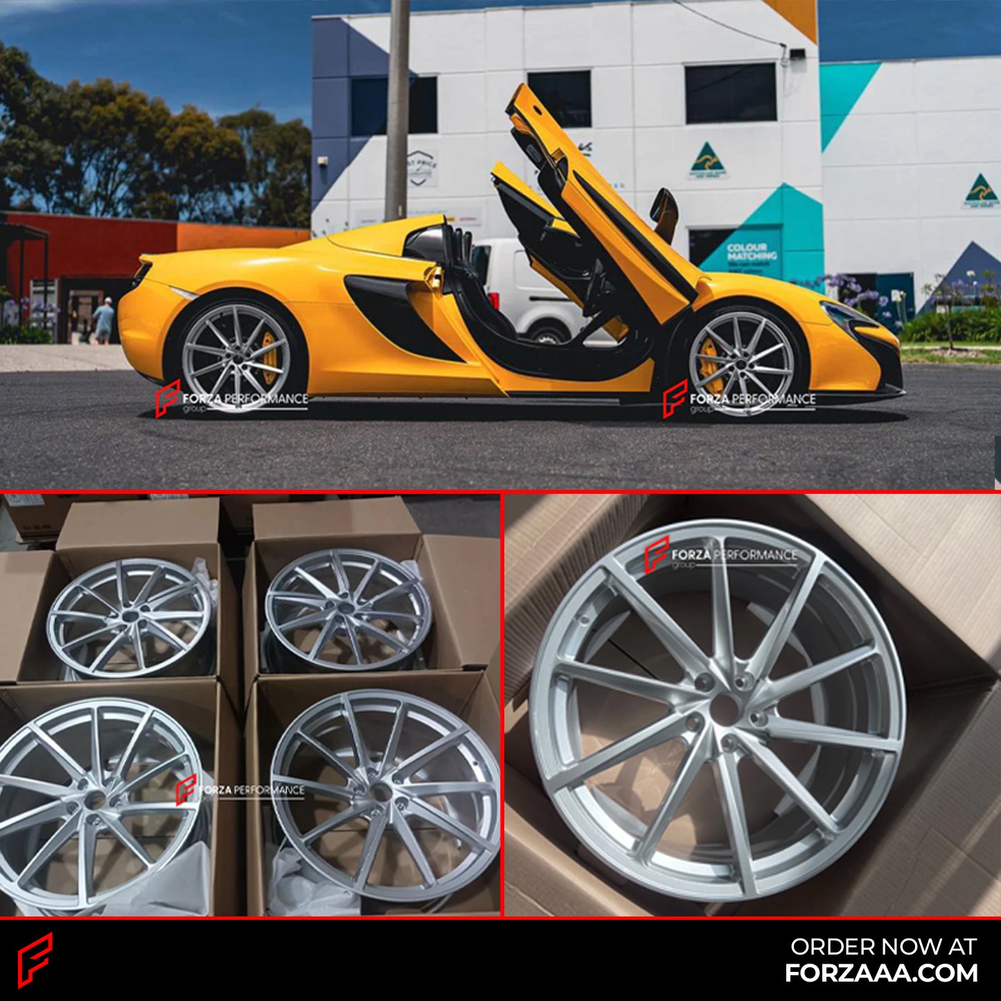 20 21 INCH КОВАНЫЕ ДИСКИ для MCLAREN 650S