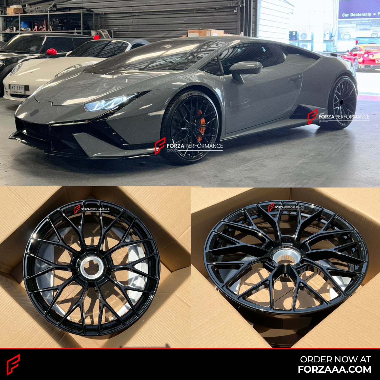 20 21 INCH КОВАНЫЕ ДИСКИ для LAMBORGHINI HURACAN TECNICA LP640-2