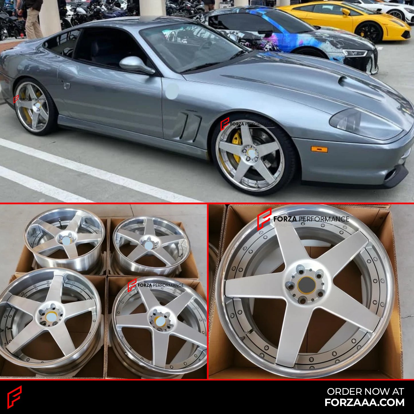 КОВАНЫЕ ДИСКИ 19 INCH для FERRARI 575M MARANELLO