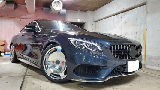 We produced premium quality КОВАНЫЕ ДИСКИ для  MERCEDES BENZ S CLASS COUPE S63 COUPE  Параметры дисков:   Front 20 x 8.5 ET 39  Rear 20 x 9.5 ET 39  Окраска: Chrome  КОВАНЫЕ ДИСКИ can be produced in any wheel specs by your inquiries and we can provide our specs