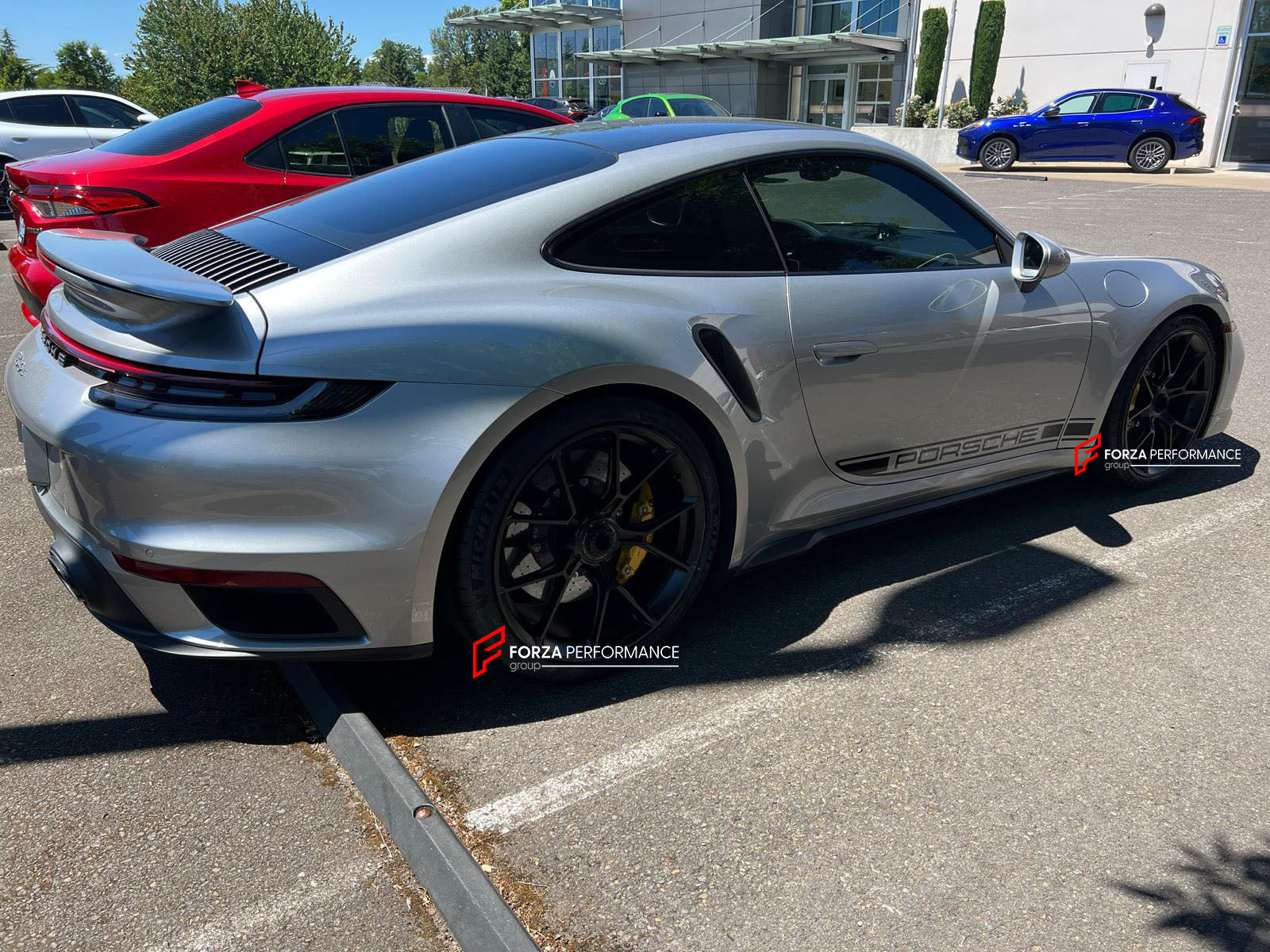 ЦЕНТРАЛЬНАЯ ГАЙКА STYLE КОВАНЫЕ ДИСКИ 20 21 INCH для PORSCHE 911 992 TURBO S